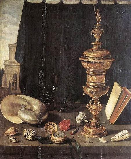 Pieter Claesz Great Golden Goblet oil painting picture